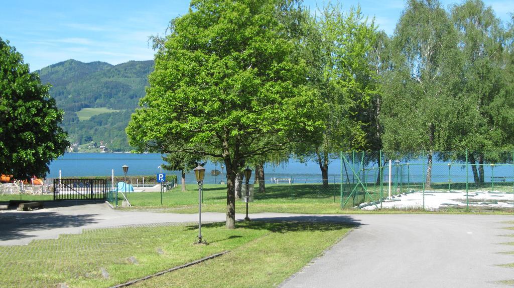 Wohnung Am See Steinbach am Attersee Exterior foto